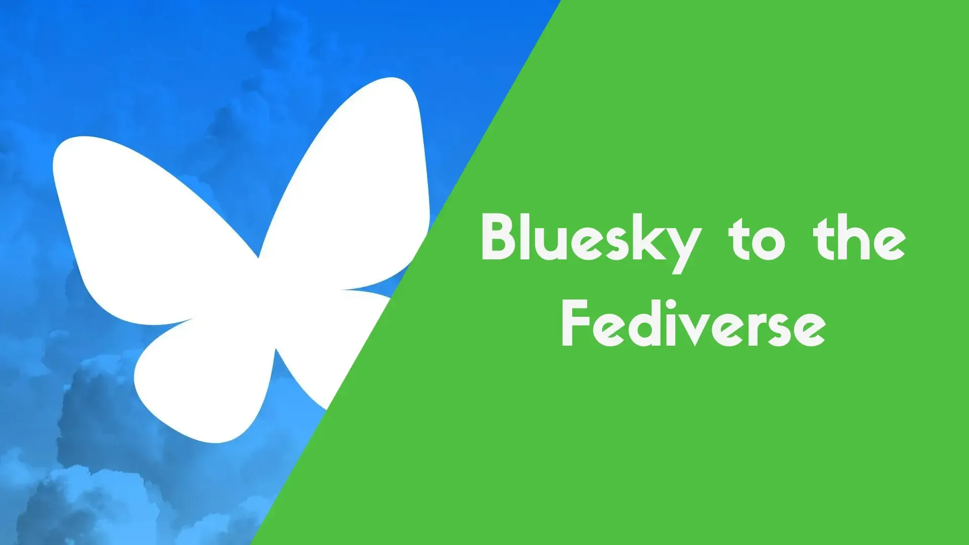 Connect your Bluesky account to the Fediverse